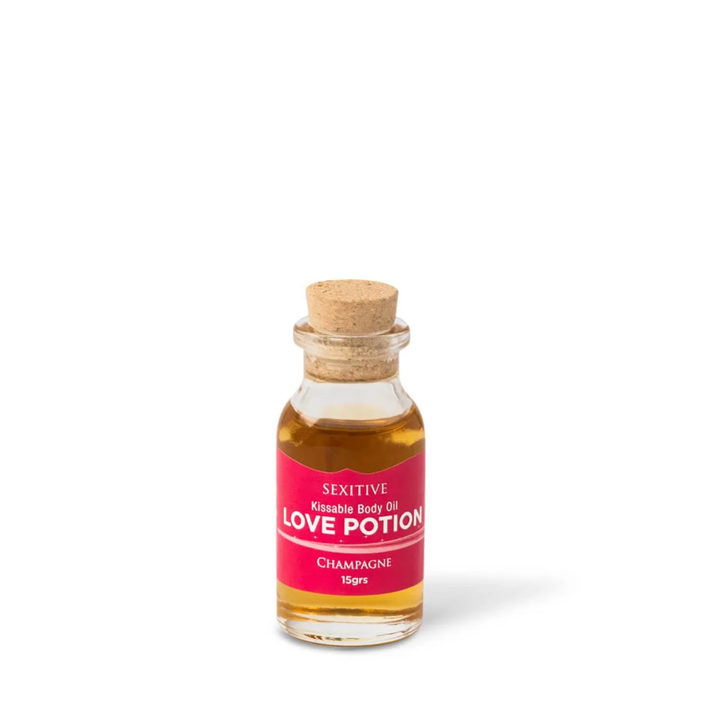 MINI ACEITE COMESTIBLE LOVE POTION CHAMPAGNE 15ML