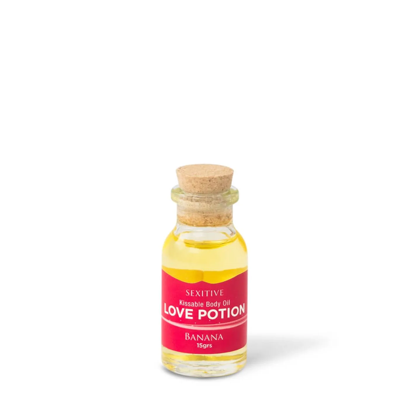 MINI ACEITE COMESTIBLE LOVE POTION BANANA 15ML