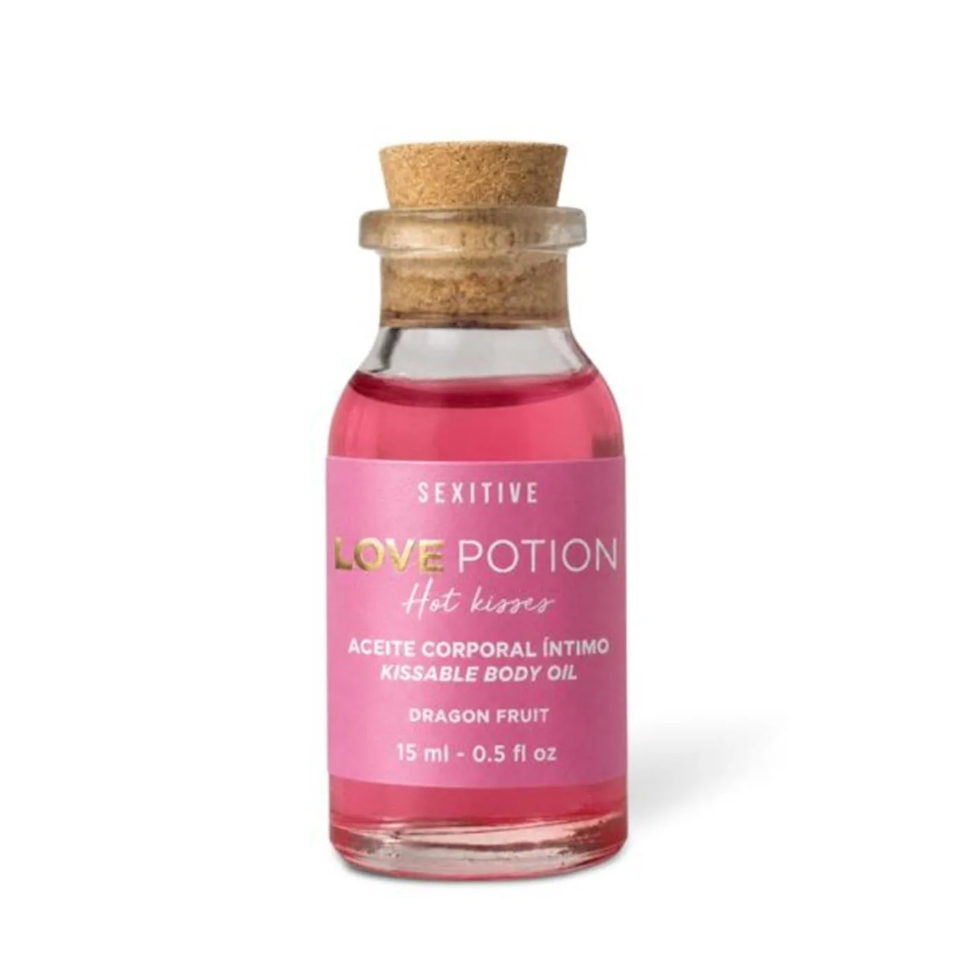 MINI ACEITE COMESTIBLE LOVE POTION DRAGON FRUIT - 15GR