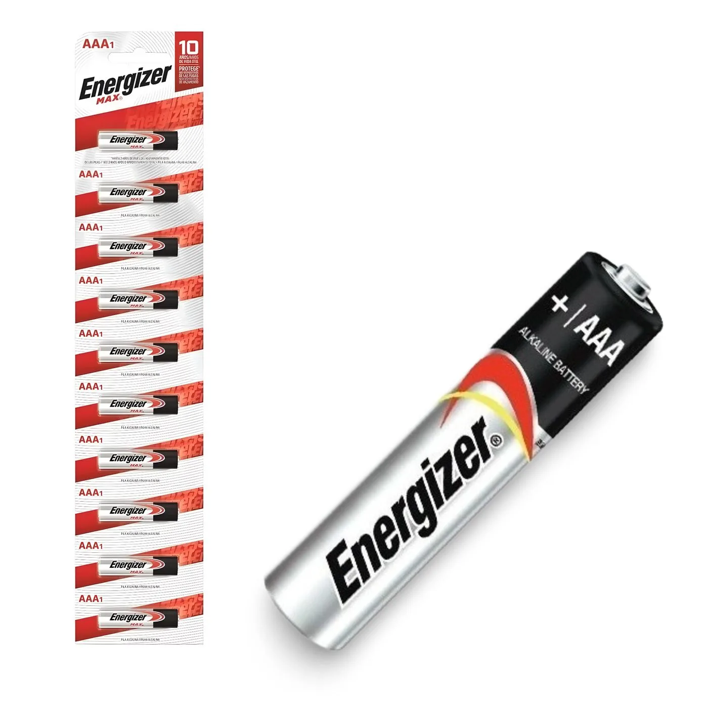 PILA ENERGIZER AAA X 10 UNIDADES