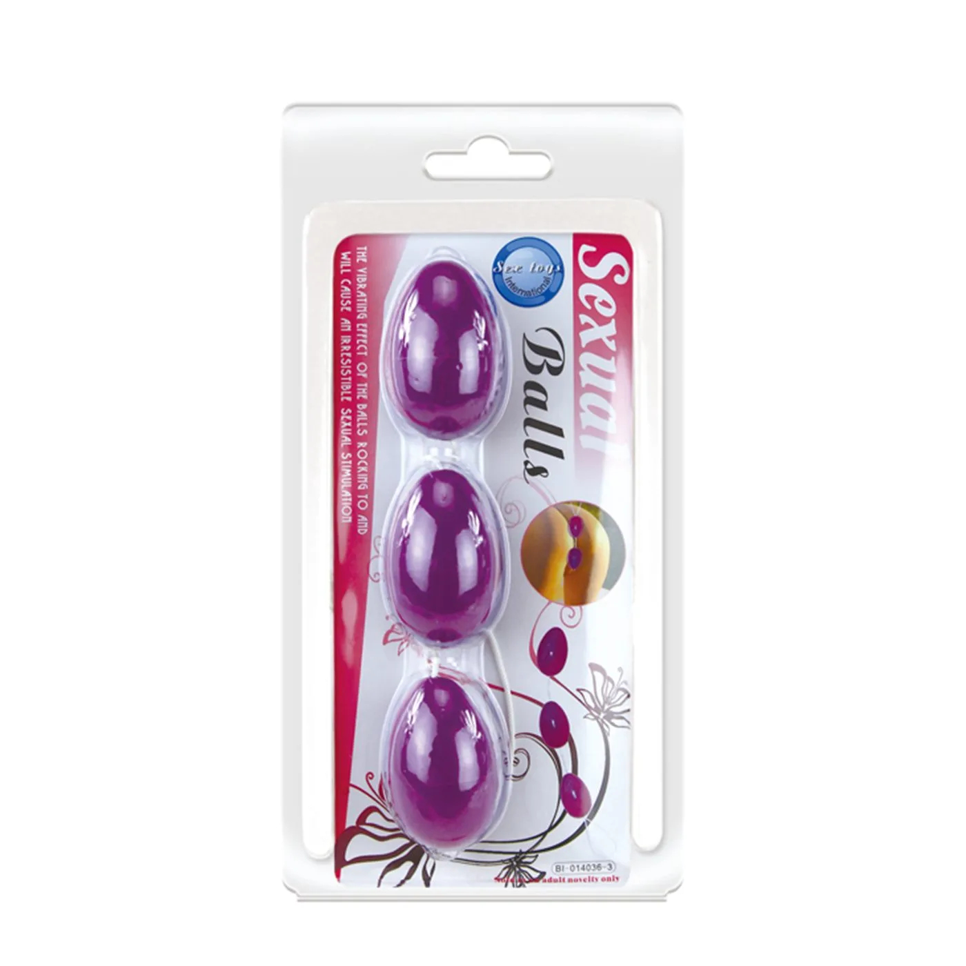 ANAL BALL X3 PURPLE