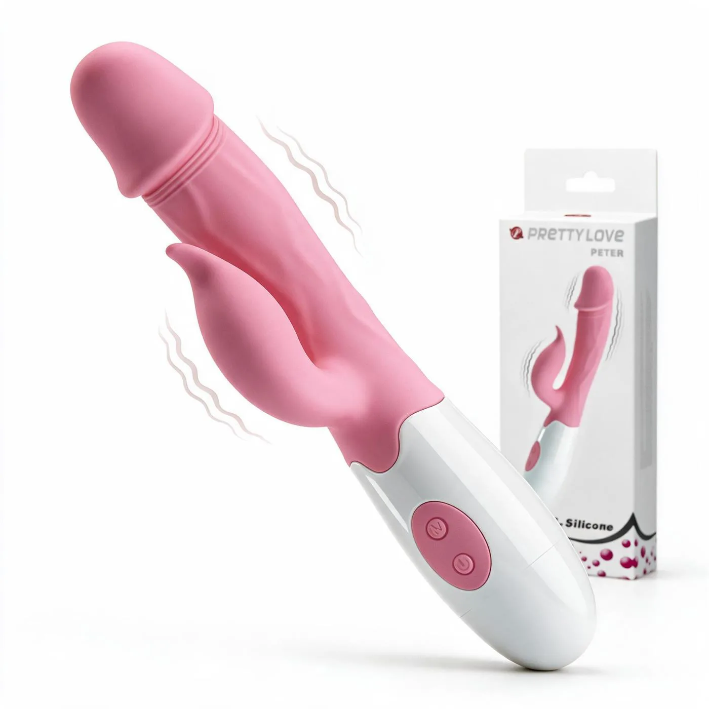VIBRADOR PETER 30 FUNCIONES SILICONA
