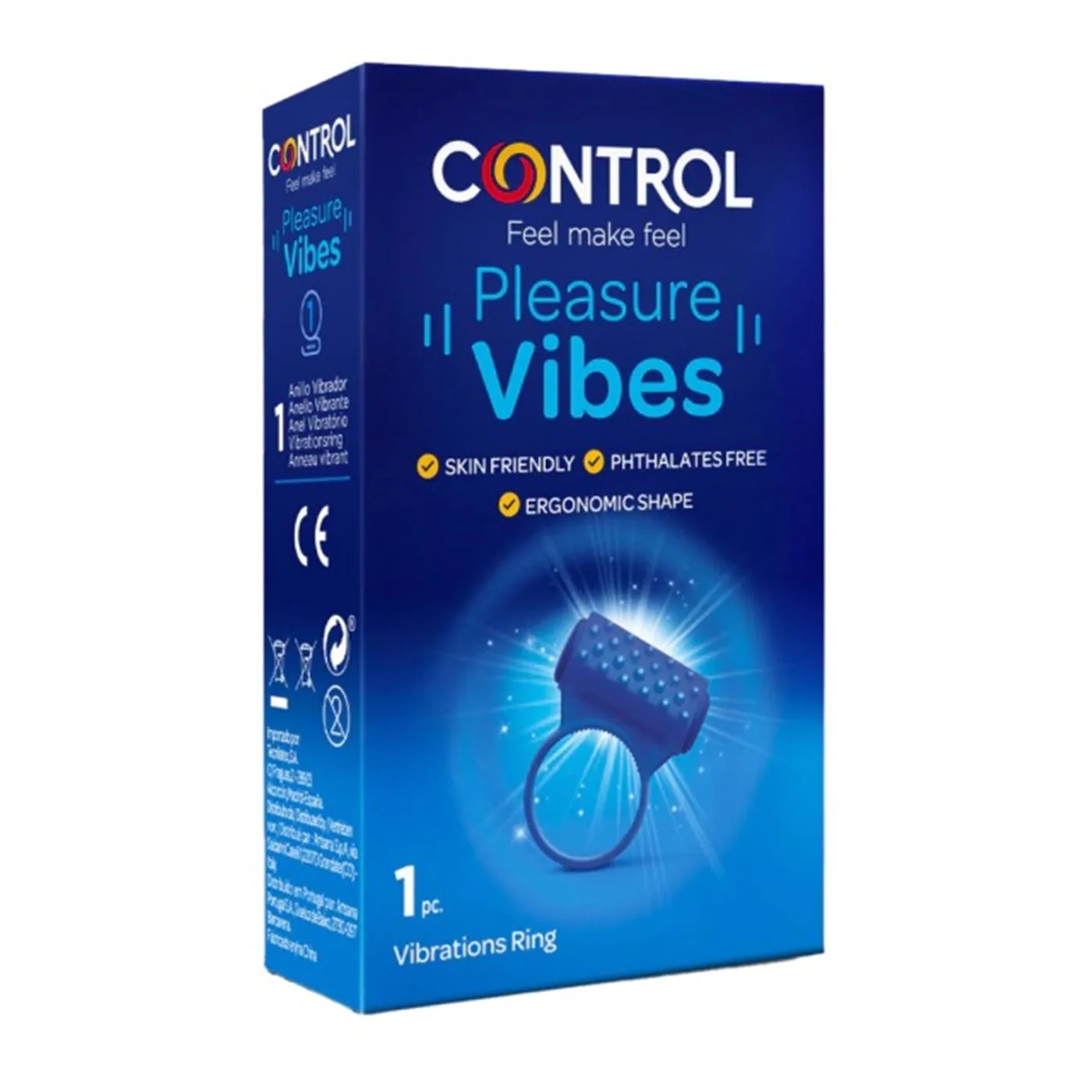 ANILLO VIBRADOR VIBRATING RING PLEASURE VIBES 