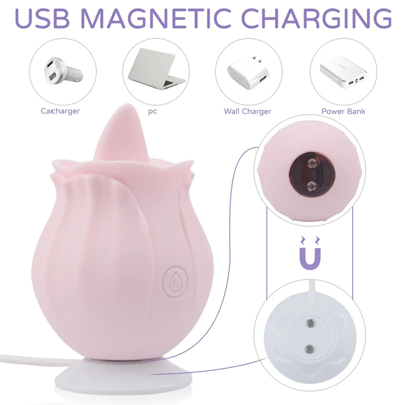SWEET NECTAR LENGUA MULTIFUNCIONAL RECARGABLE USB