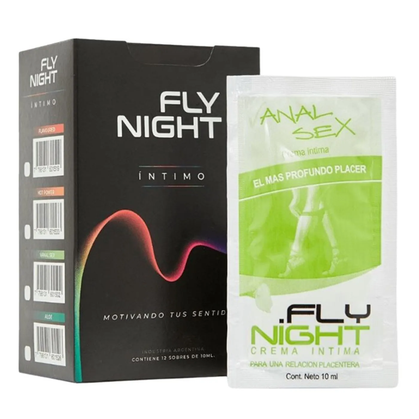 CAJA X12 SACHET GEL INTIMO ANAL 10ML