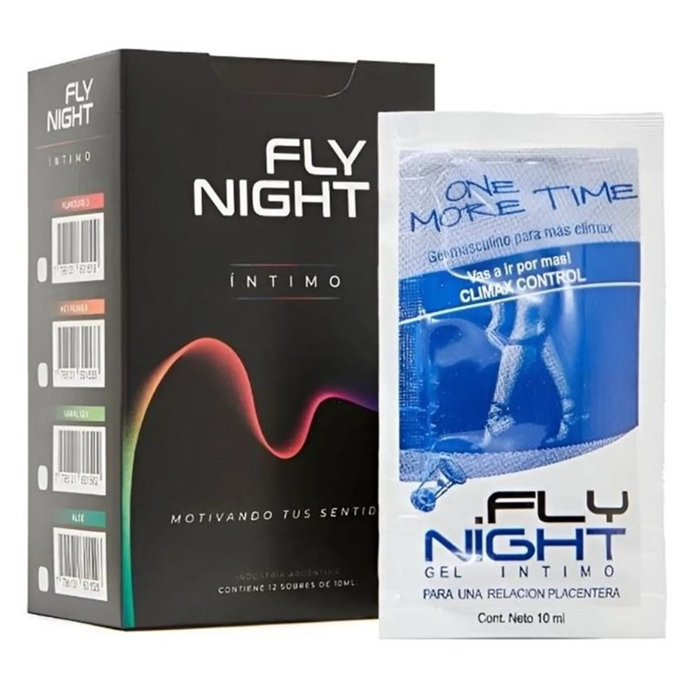CAJA X12 SACHET GEL RETARDANTE ONE MORE TIME 10ML