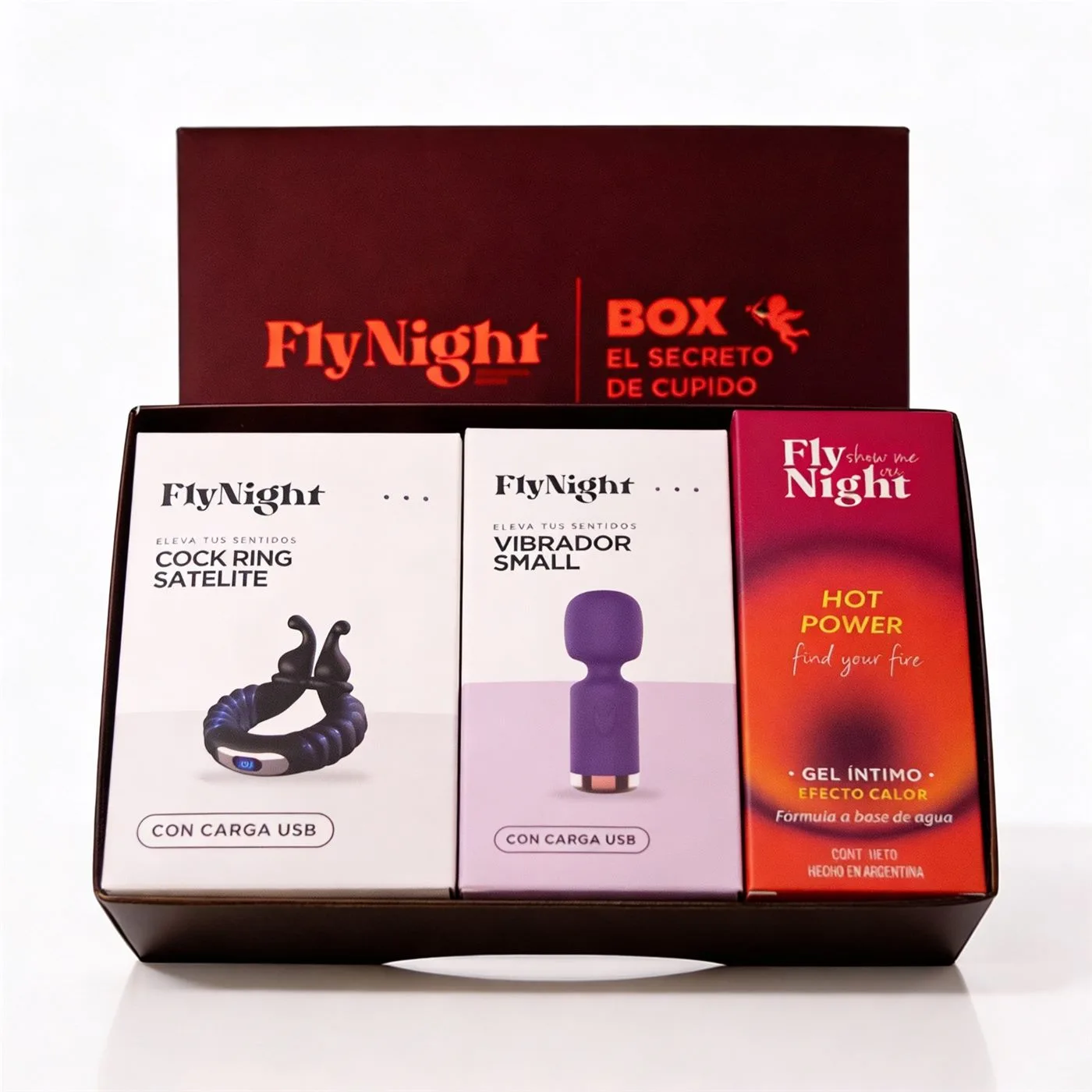 BOX SECRETO CUPIDO II - KIT SAN VALENTIN