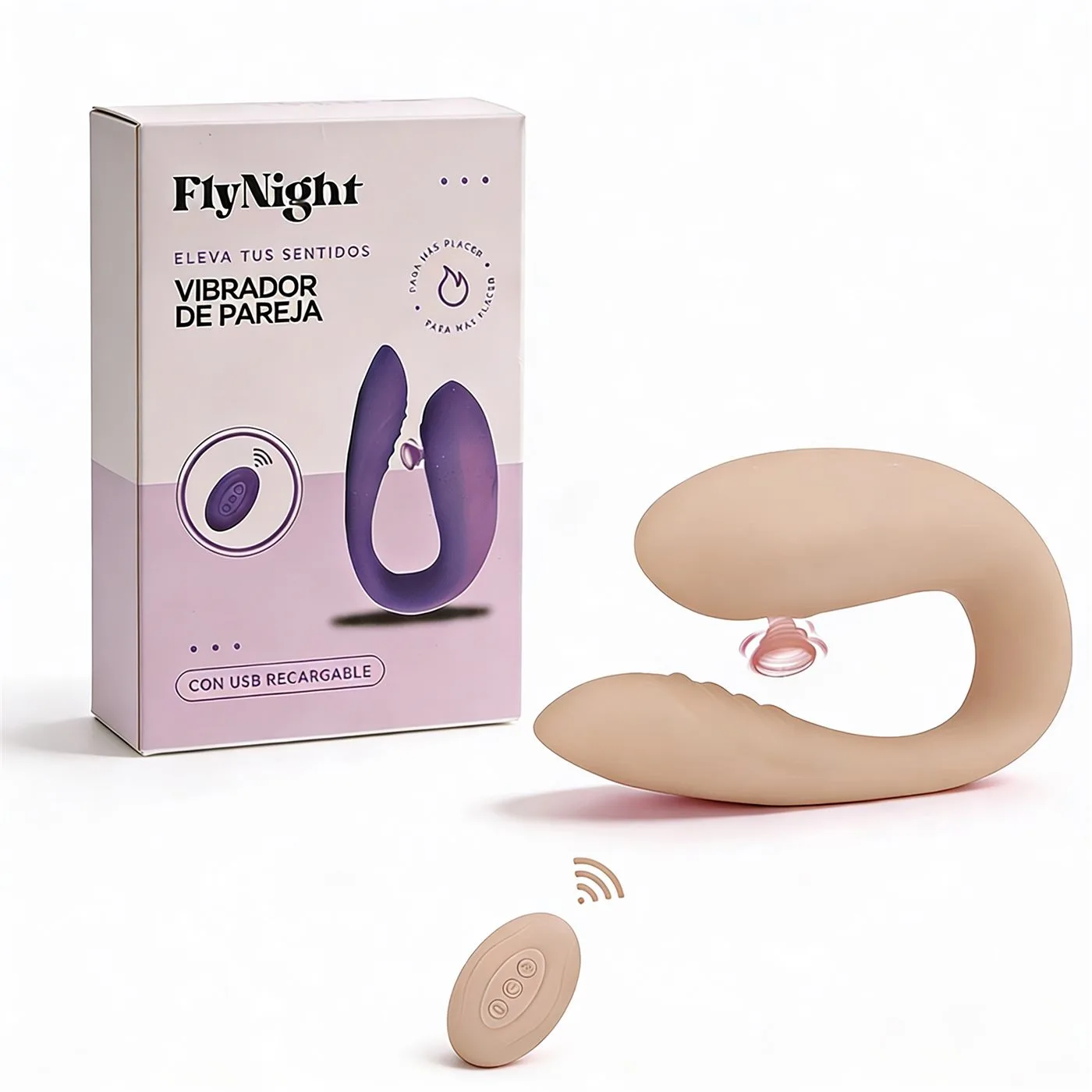 VIBRADOR DE PAREJA NUDE / C9003