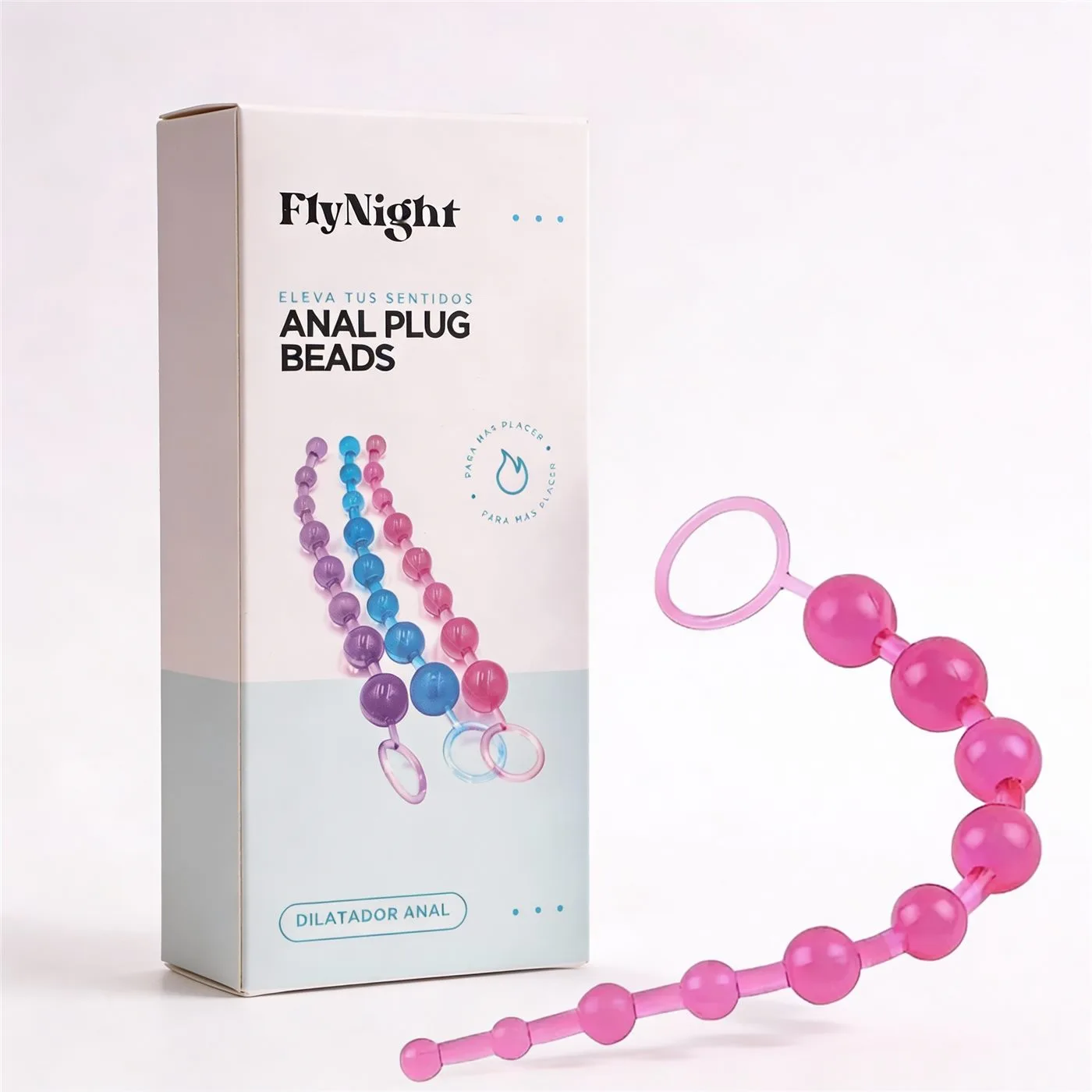 ANAL PLUG BEADS ROSA / C9029