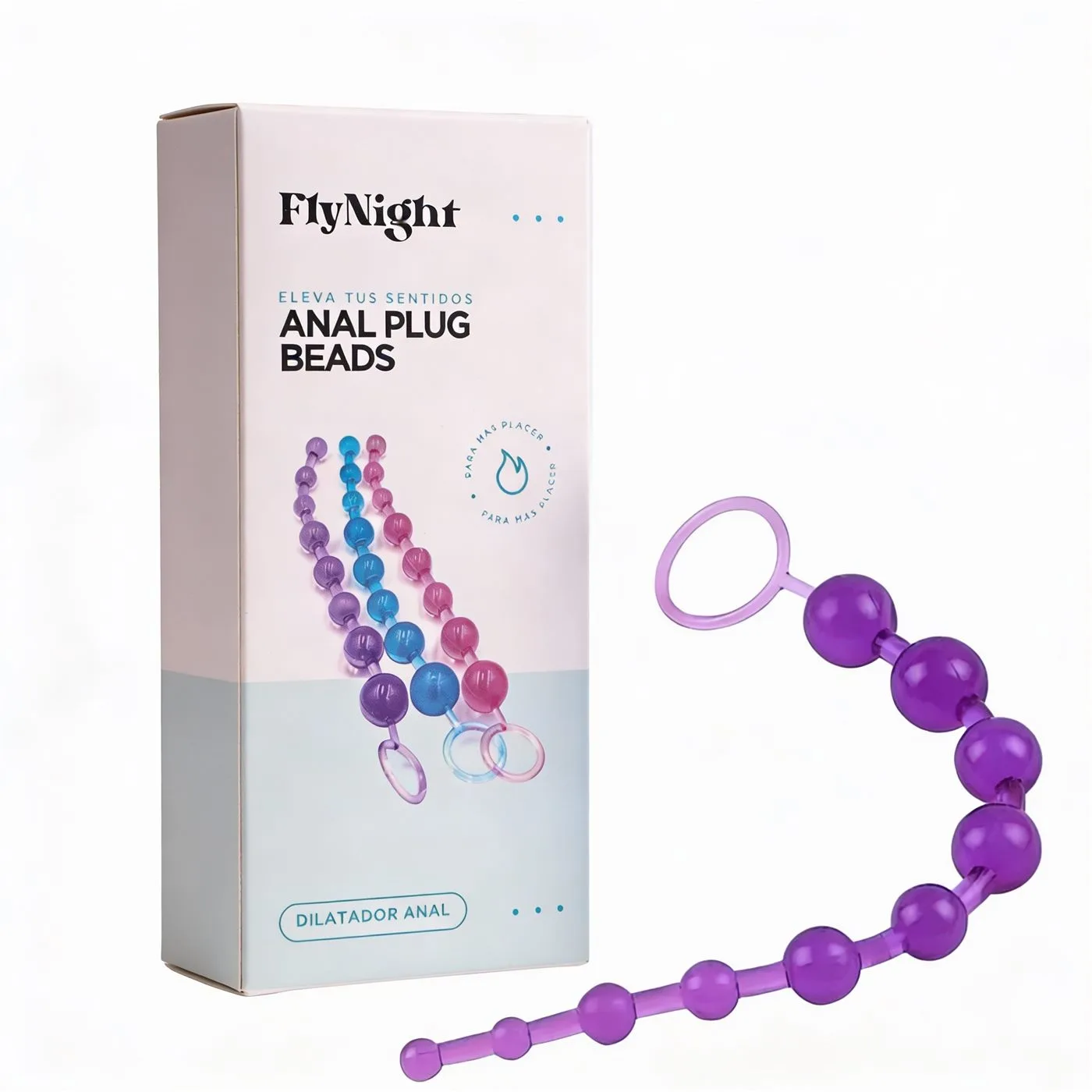 ANAL PLUG BEADS VIOLETA / C9029