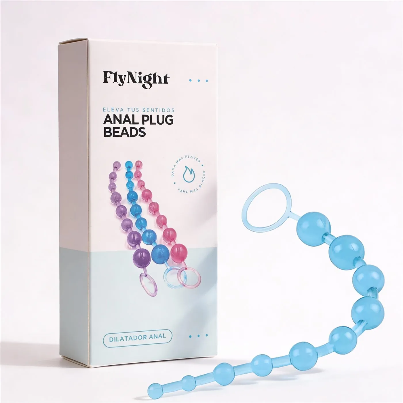 ANAL PLUG BEADS AZUL / C9029