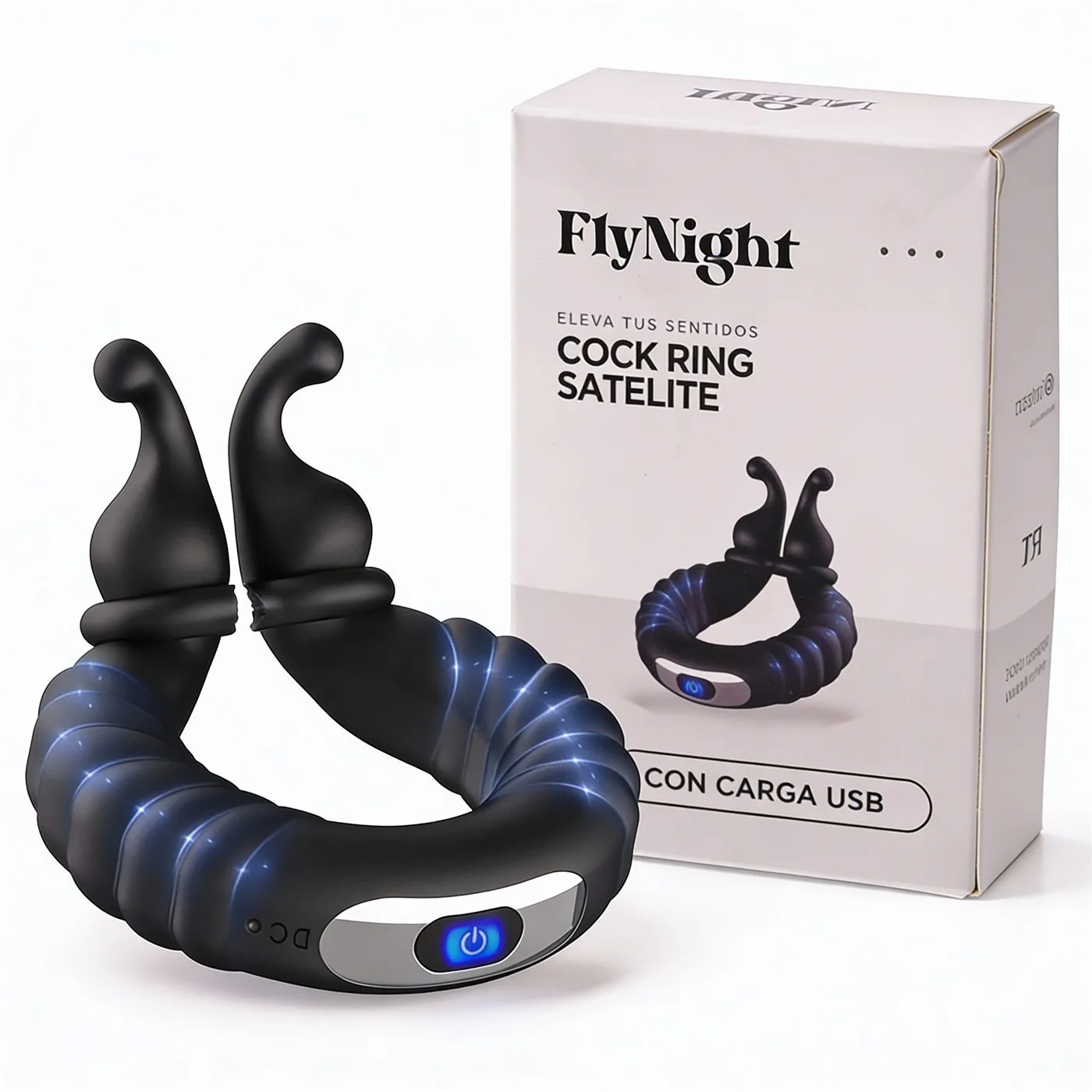 COCK RING SATELITE NEGRO / C9033