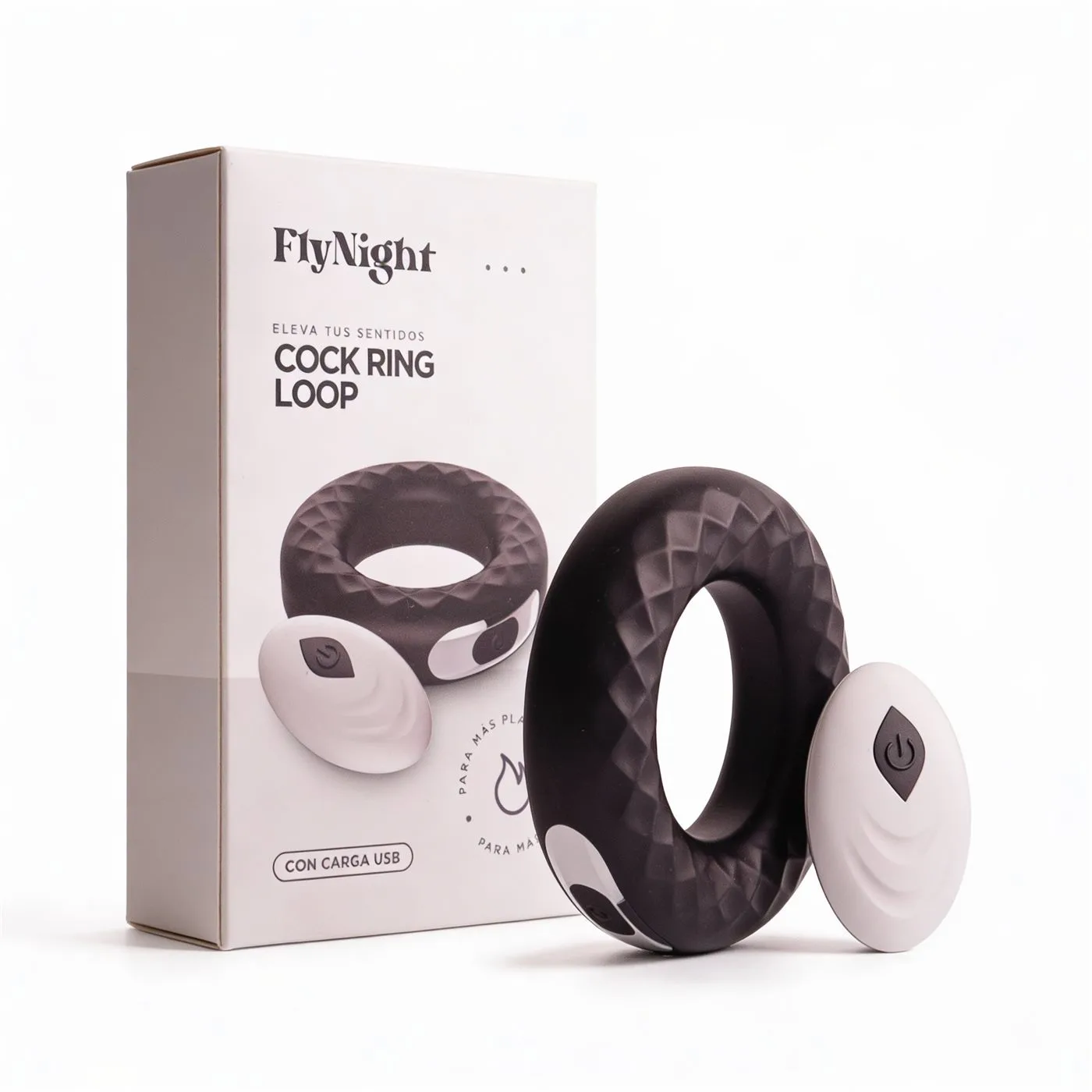 ANILLO VIBRATOR LOOP NEGRO / C9034
 