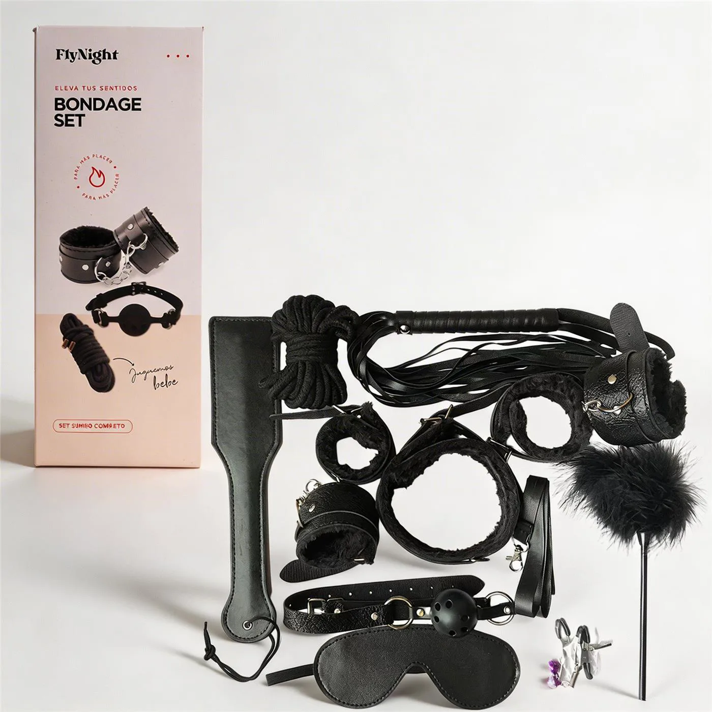 BONDAGE SET NEGRO / C9017