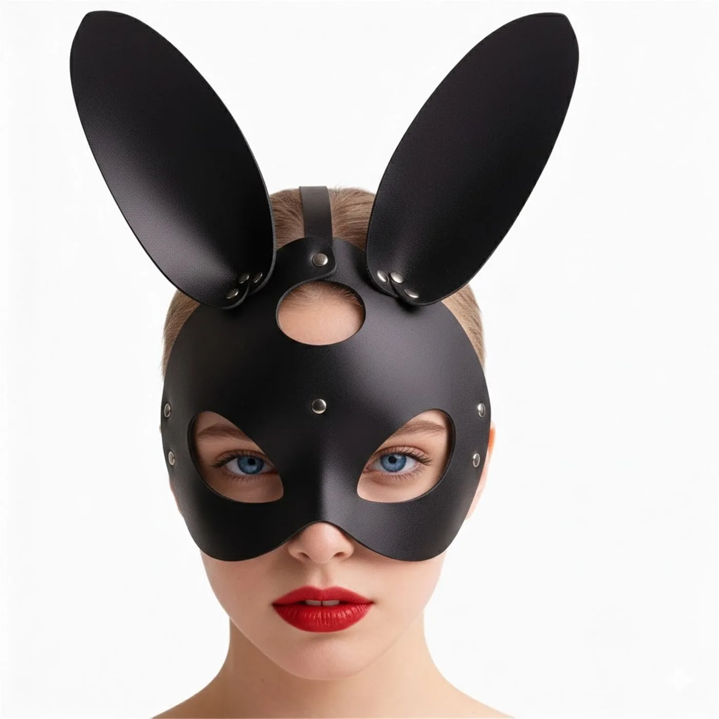 MASK FACE BUNNY NEGRO / C9025