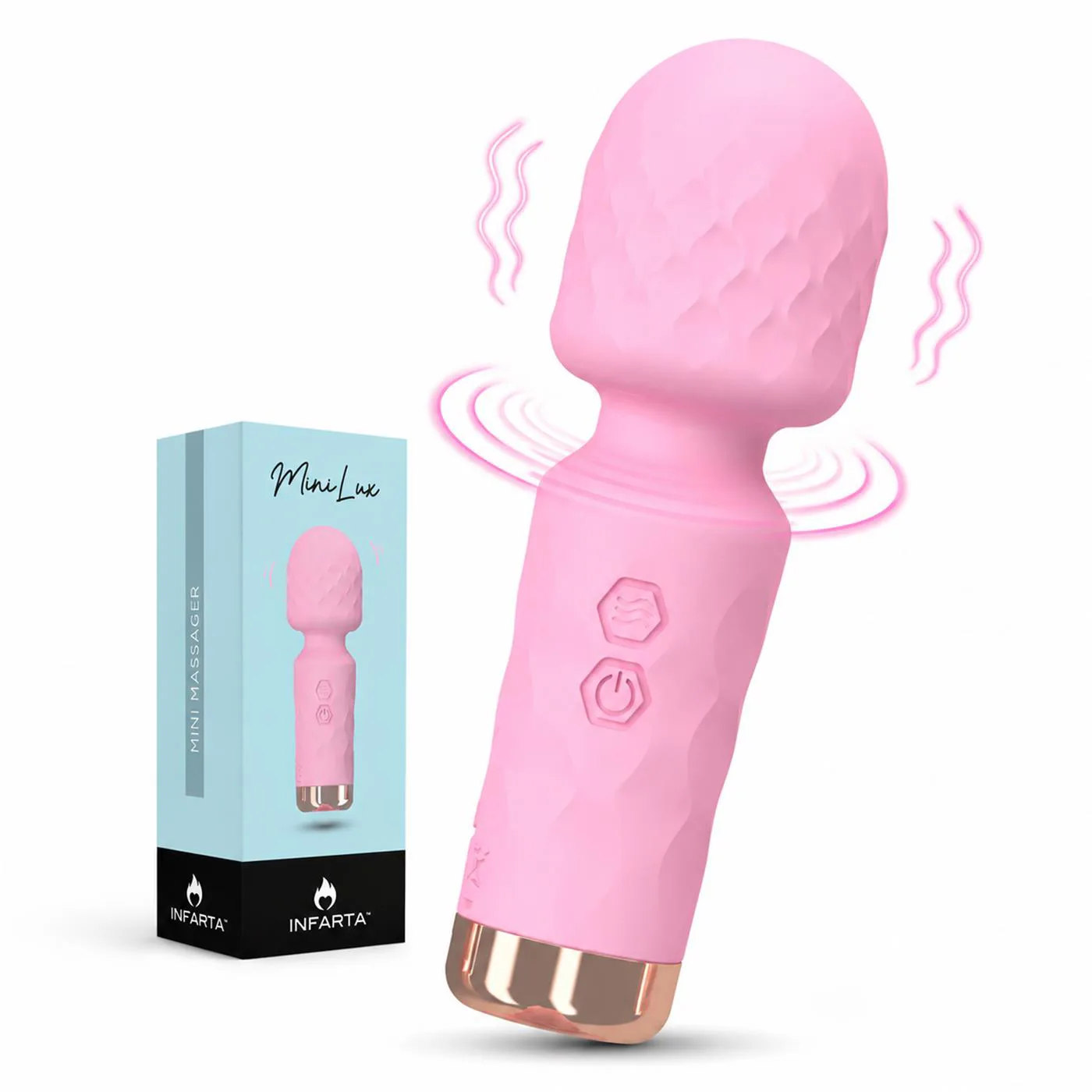 MINI MASSAGER MINILUX - MASAJEADOR VIBRADOR 