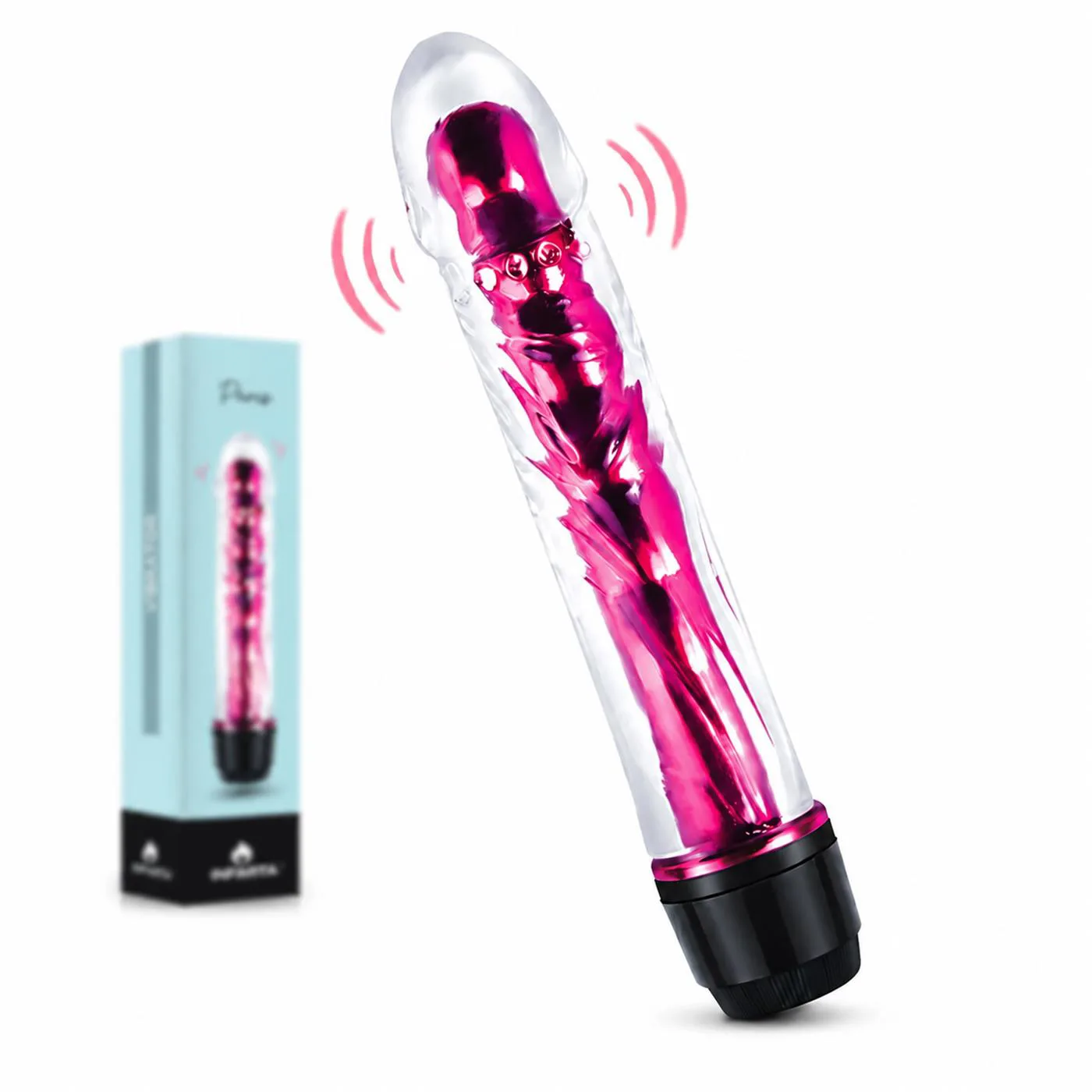 VIBRADOR CON FUNDA PARIS