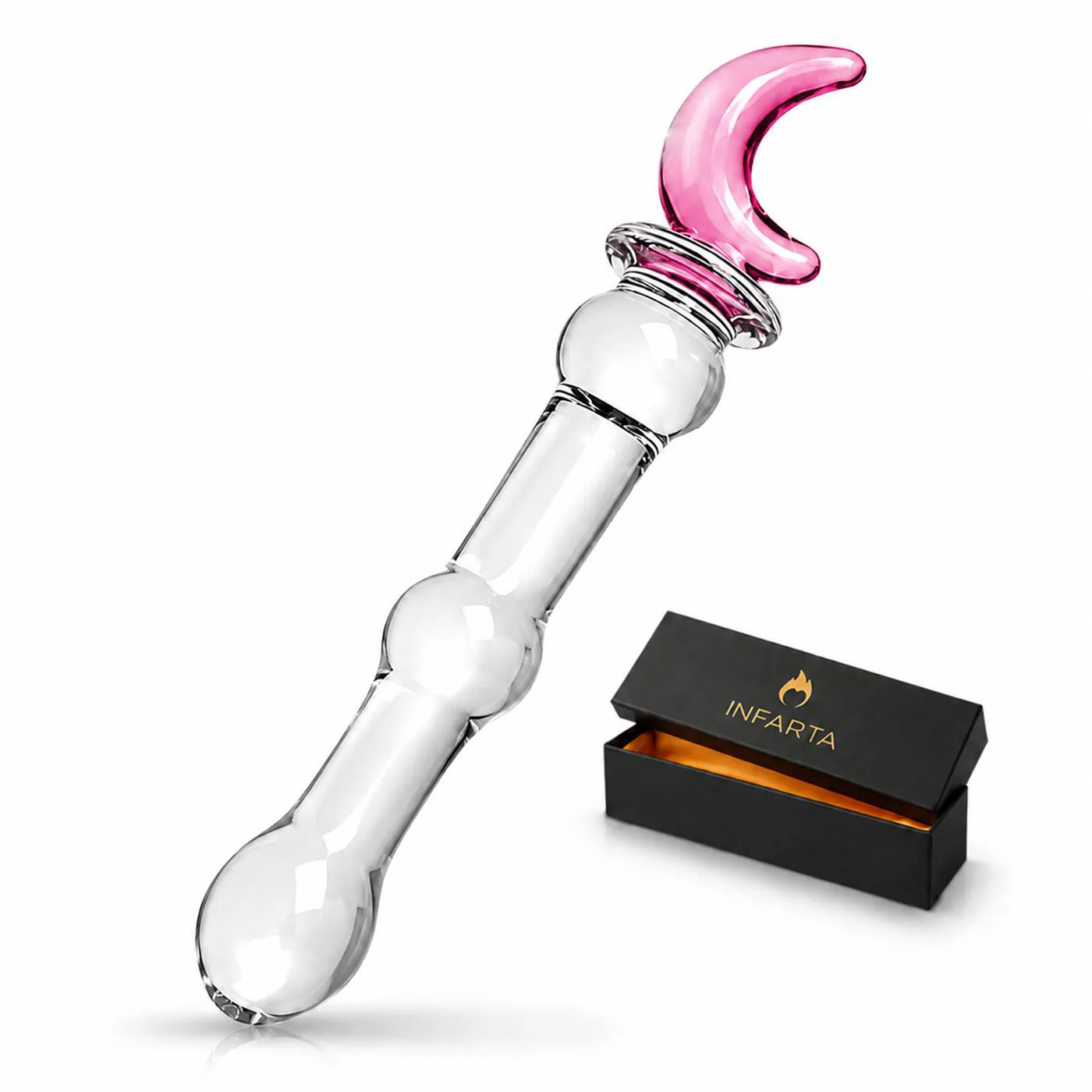 GLASS DILDO ECLIPSE