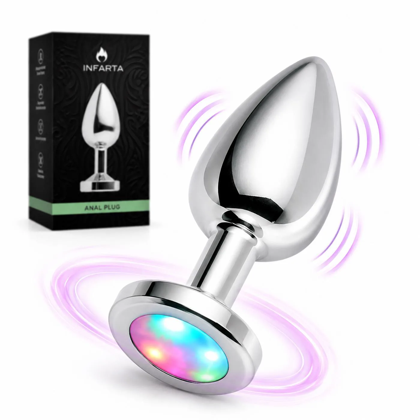 ANAL PLUG PHOTON METAL SMALL