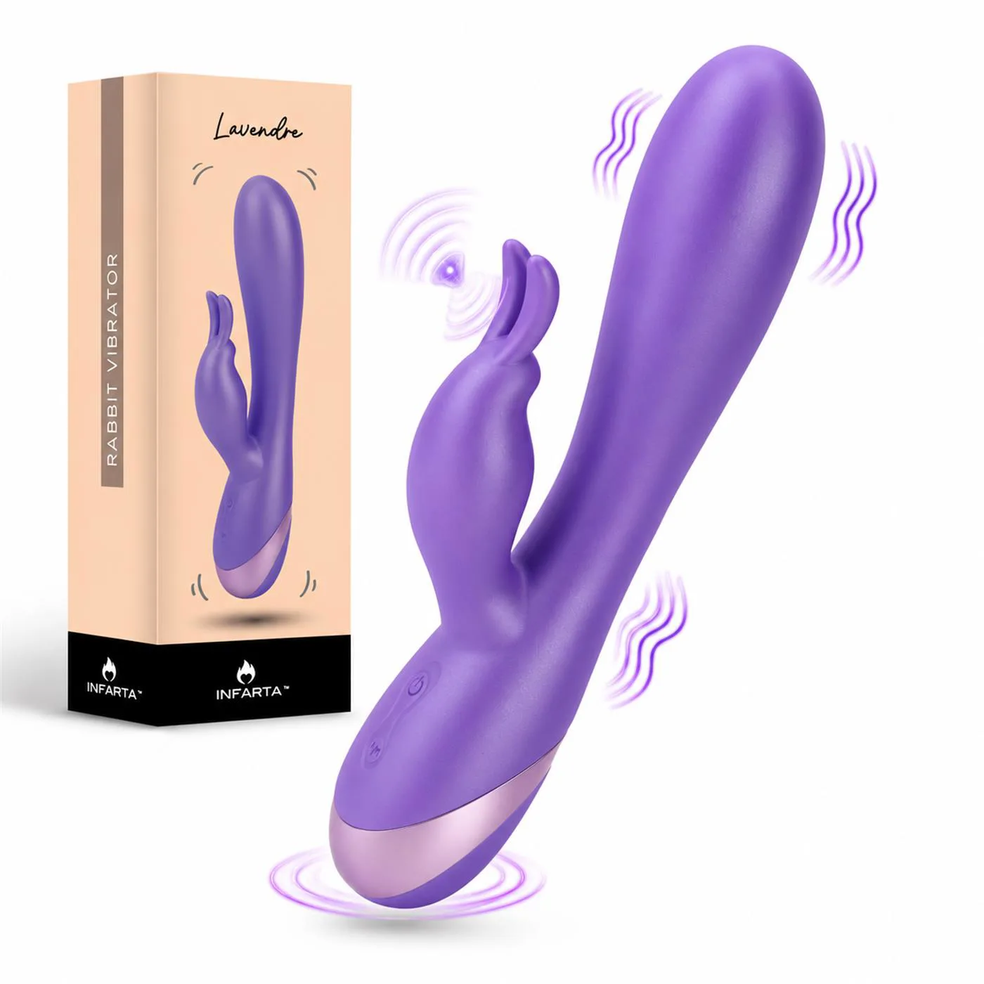 RABBIT VIBRATOR LAVENDRE