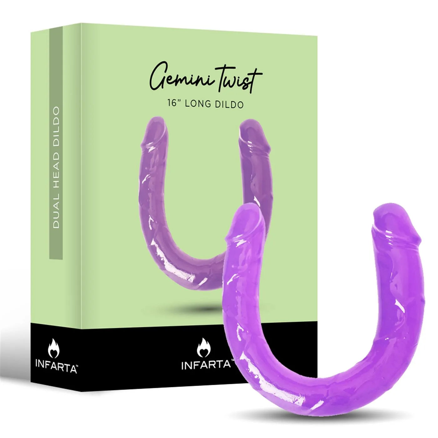 DOUBLE DILDO GEMINITWIST