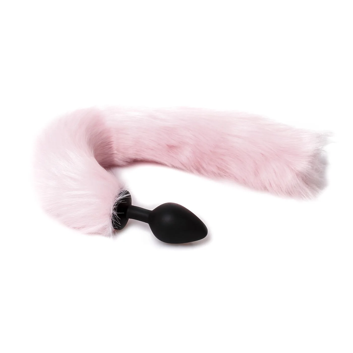 PLUG ANAL SILICONA COLA SMALL COLOR SURTIDO