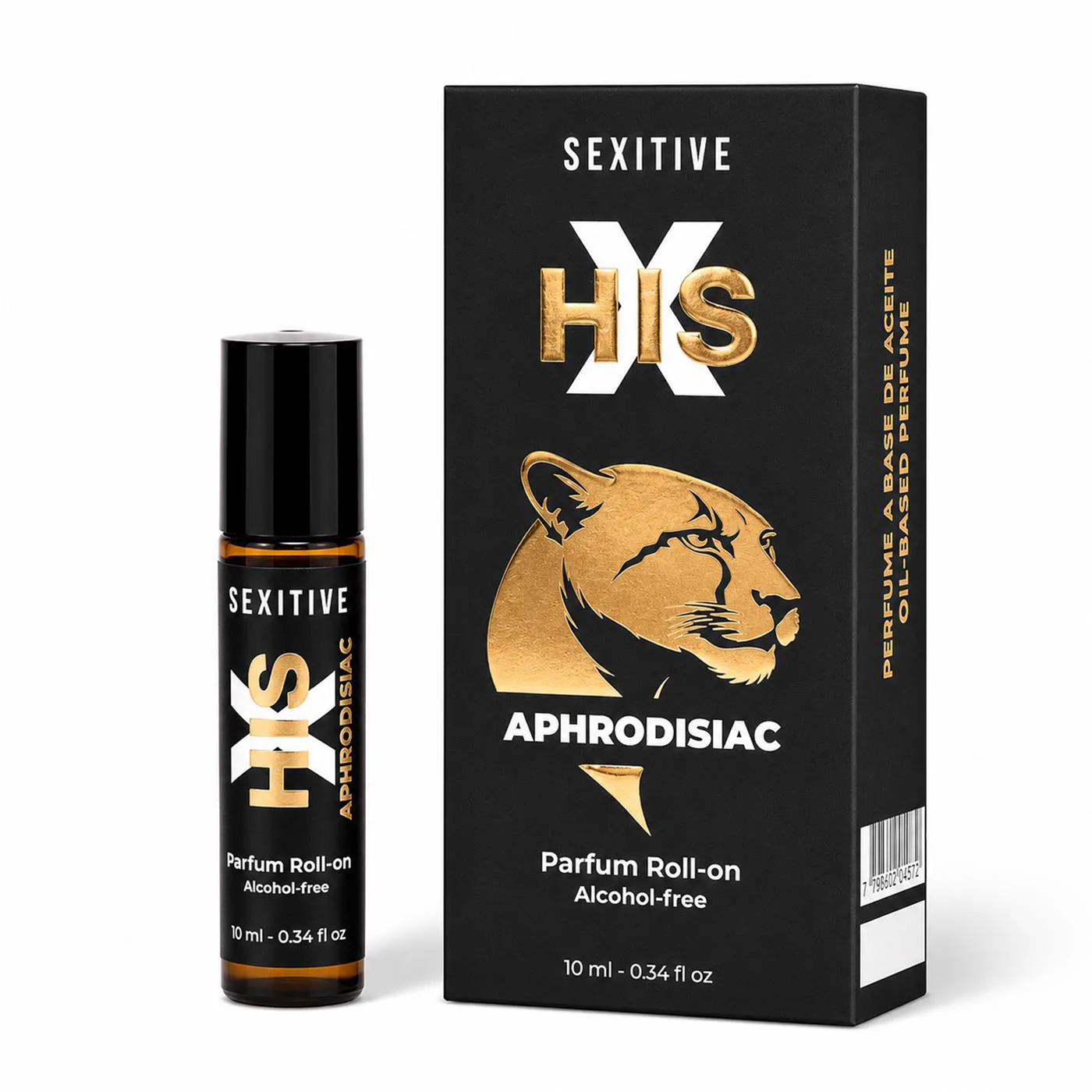 PERFUME HIS X APHRODISIAC - ACEITE CONCENTRADO ROLL ON - 10ML