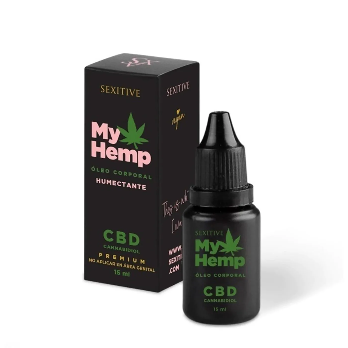 OLEO ORGASMICO ESTIMULANTE MY HEMP -15ML