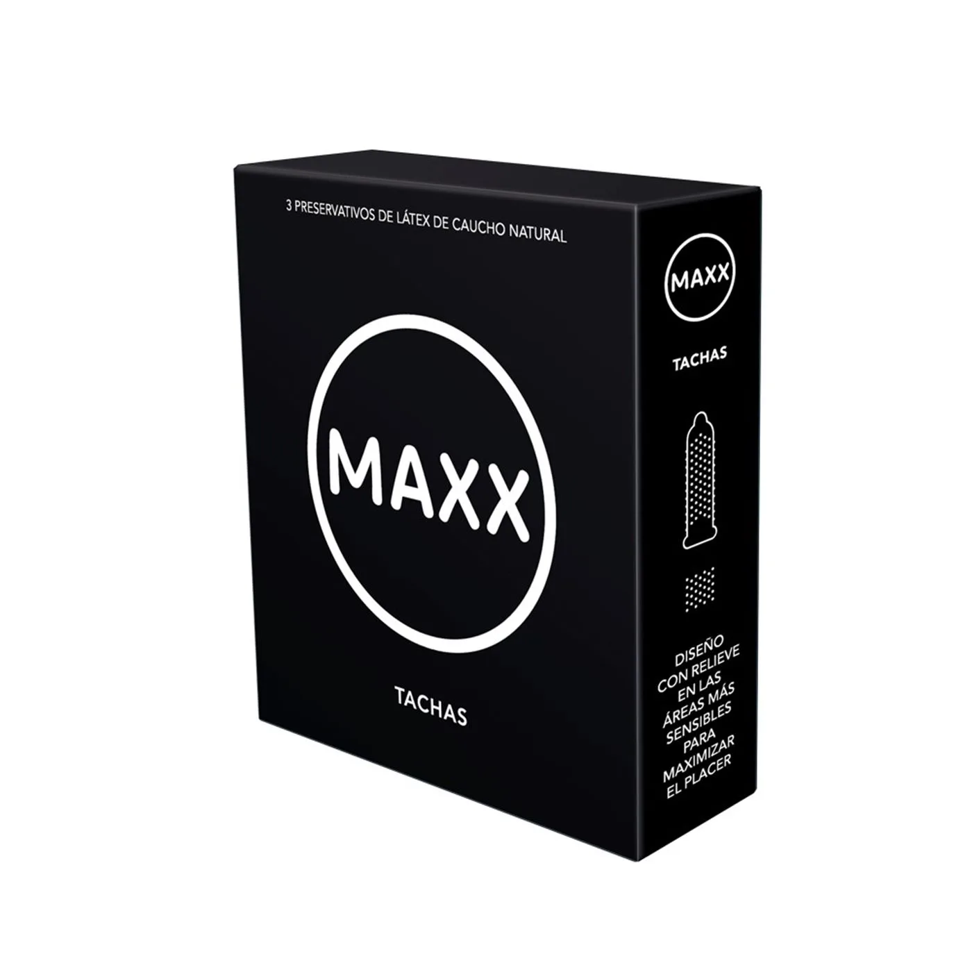 MAXX PRESERVATIVOS TACHAS 12X3