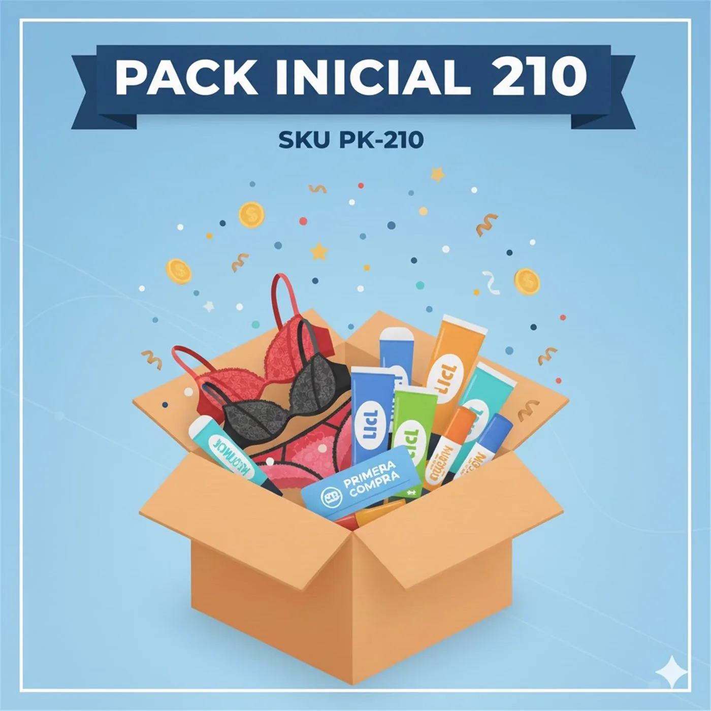 PACK INICIAL  A REVENDER YA
