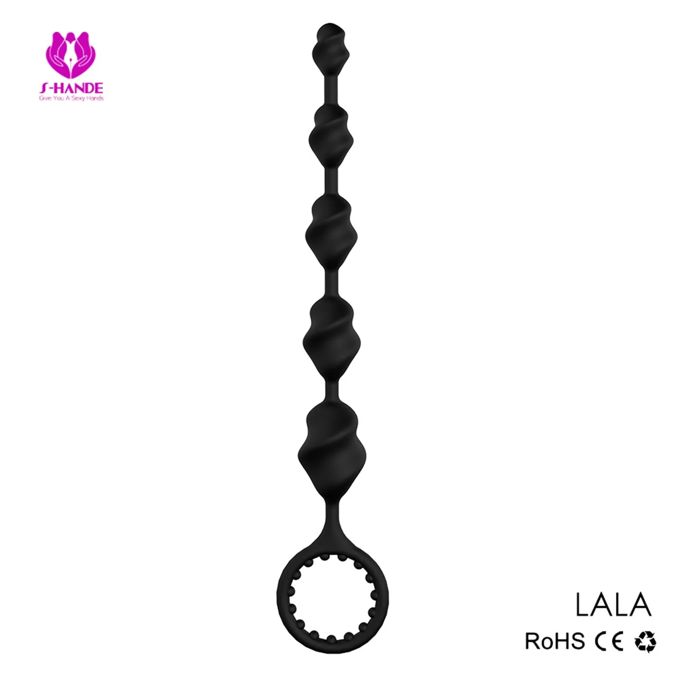 CONSOLADOR ANAL LALA 23CM X 2,5CM - SILICONA