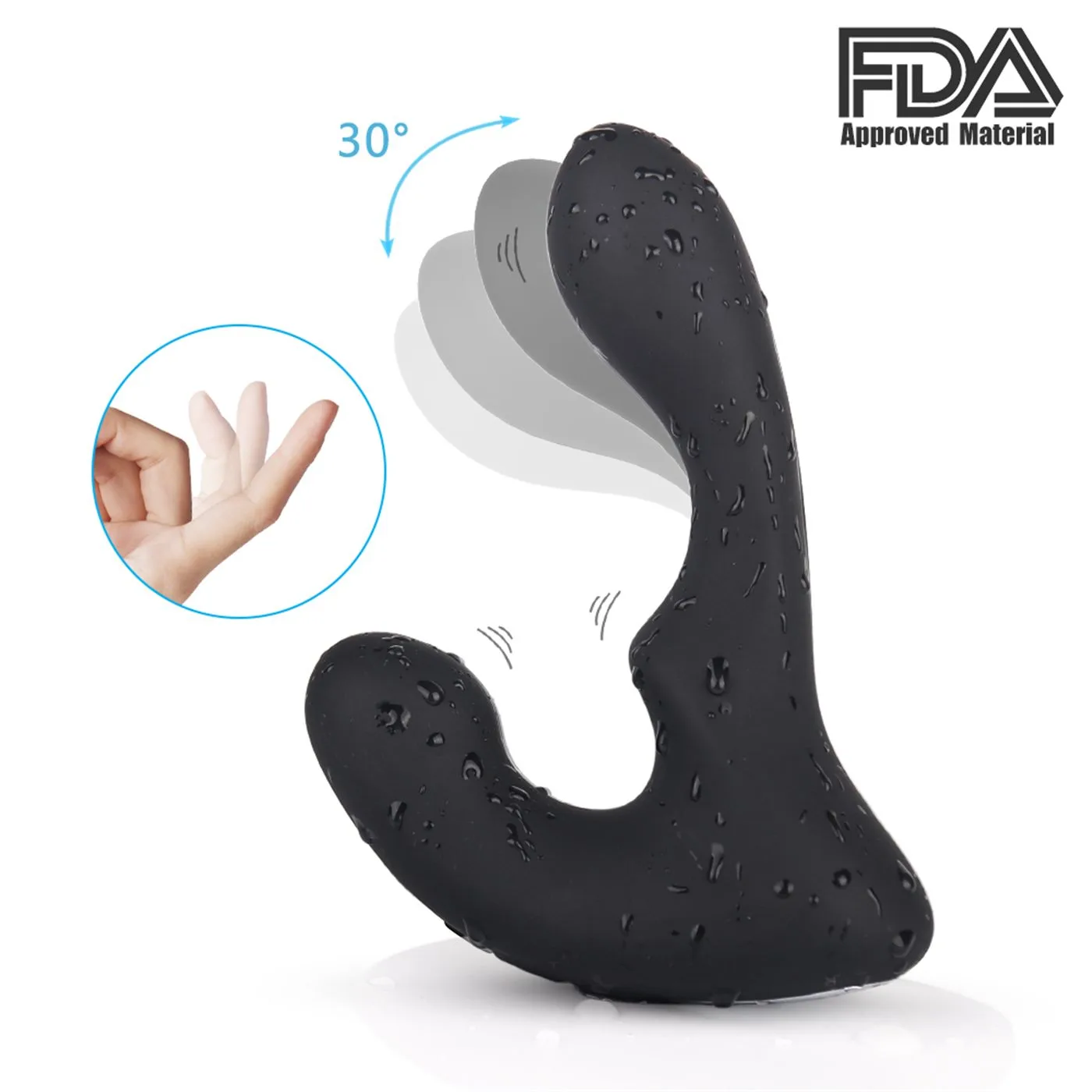 LANDYS VIBRADOR PROSTATICO RECARGABLE USB