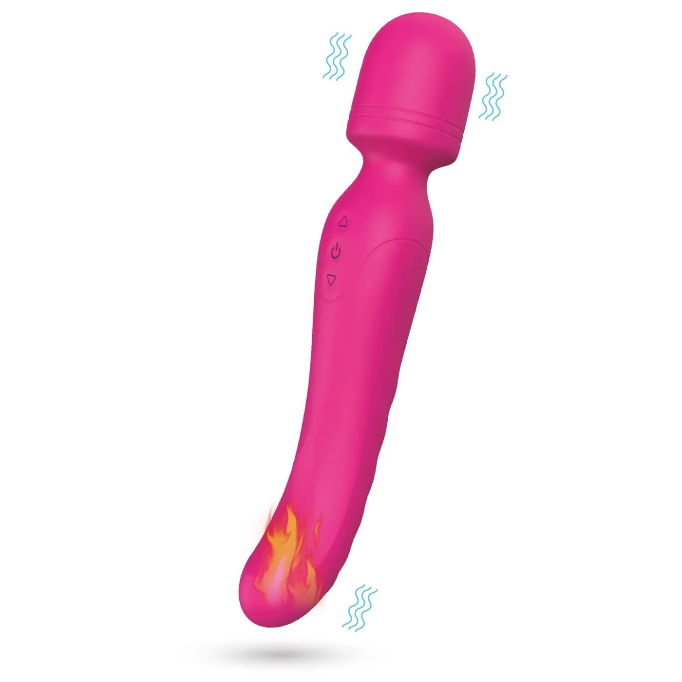 IRIS MASAJEADOR CALIENTA VIBRADOR RECARGABLE USB