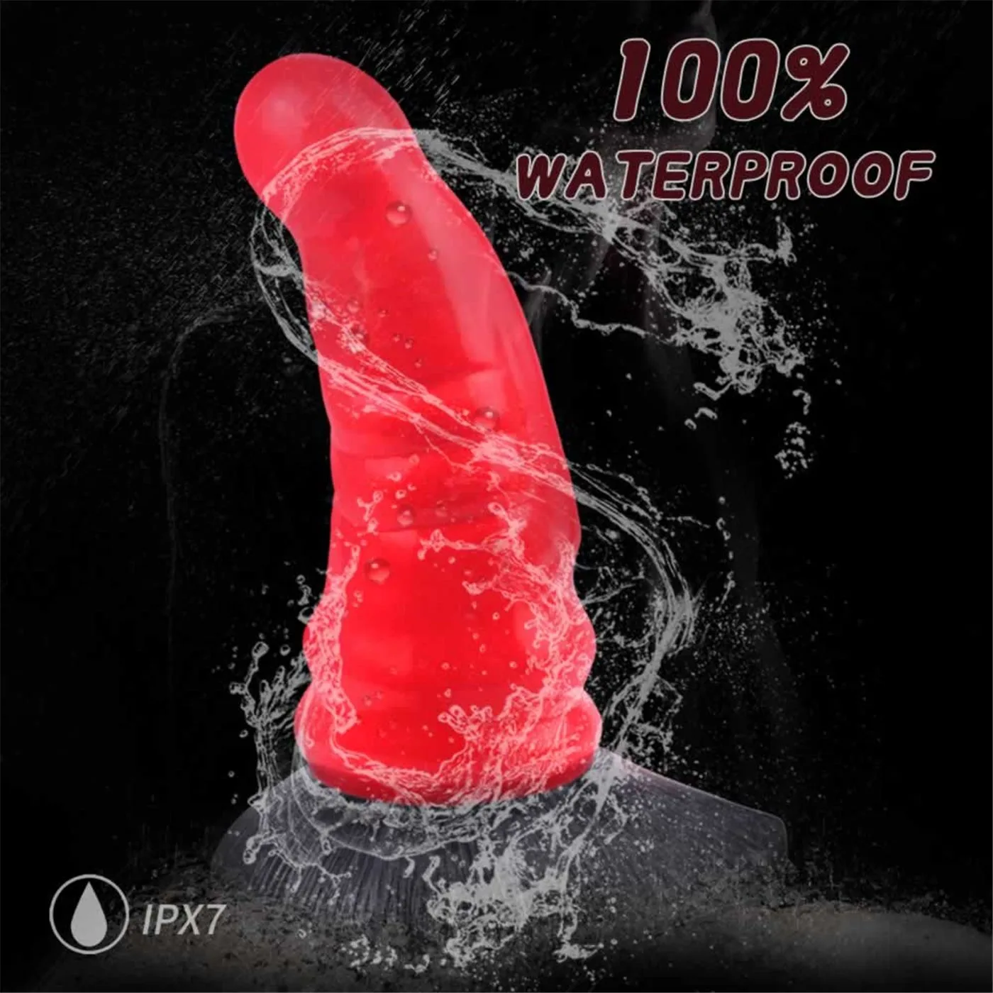 CONSOLADOR BILL - LIQUID SILICONE 19CM X 9,5CM