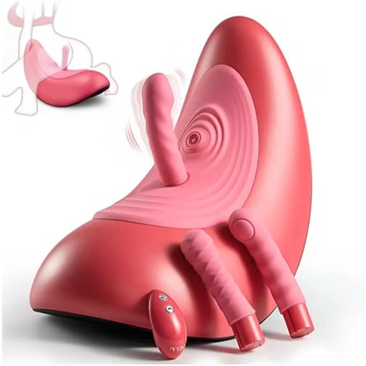 SILLA SEXUAL CON VIBRADOR CONTROL REMOTO