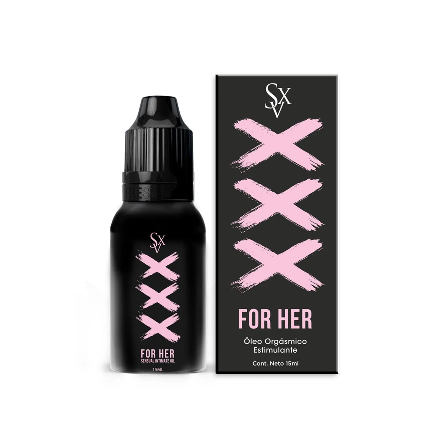 ACEITE ÓLEO ORGÁSMICO ESTIMULANTE XXX FOR HER - 15ML